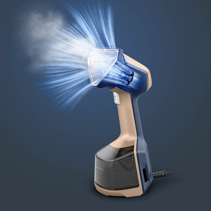Tefal AeroSteam Elite 620, 1400 Вт, синий/бежевый - Ручной отпариватель