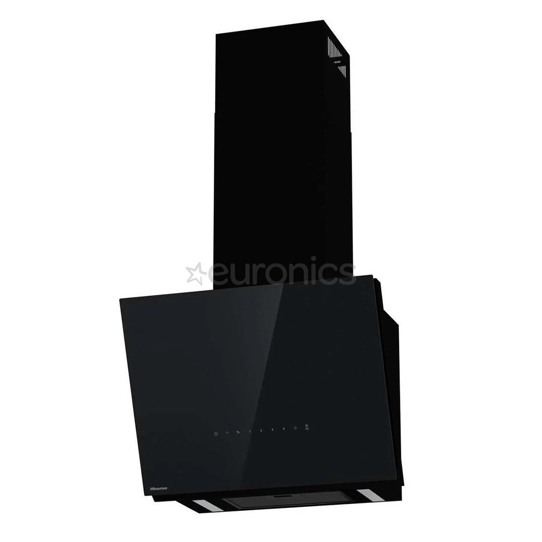 Hisense, 767 m³/h, platums 59.5 cm, melna - Tvaika nosūcējs