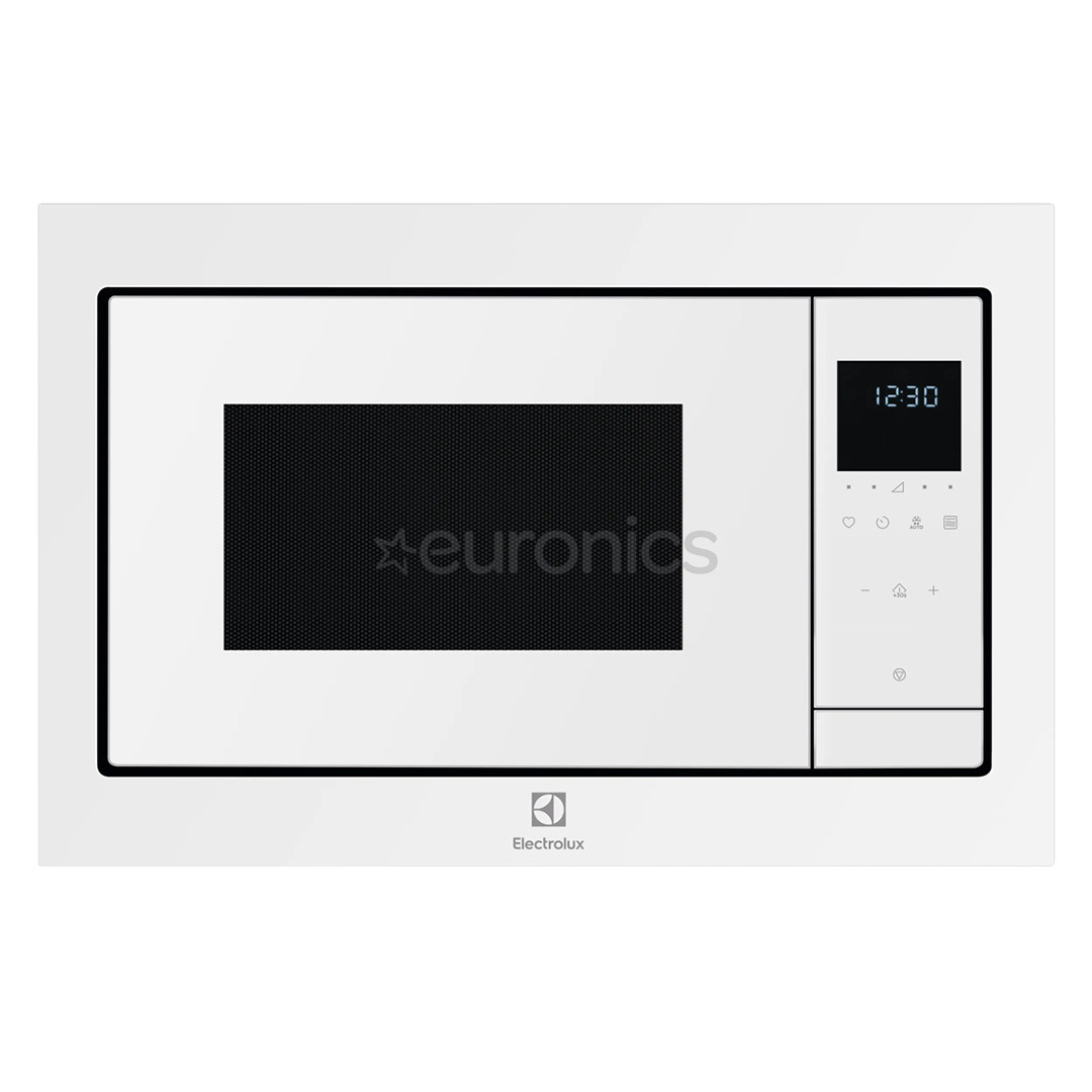 Electrolux 500 series, with grill, 23 L, white - Built-in microwave oven