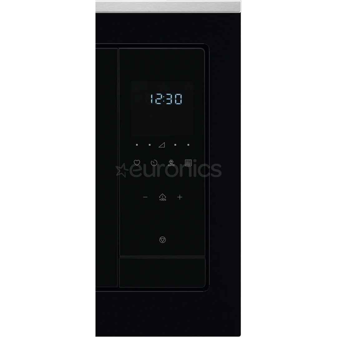 Electrolux 500 series, with grill, 23 L, black - Built-in microwave oven