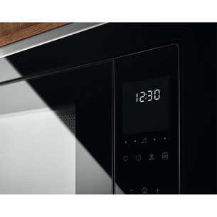 Electrolux 500 series, with grill, 23 L, black - Built-in microwave oven