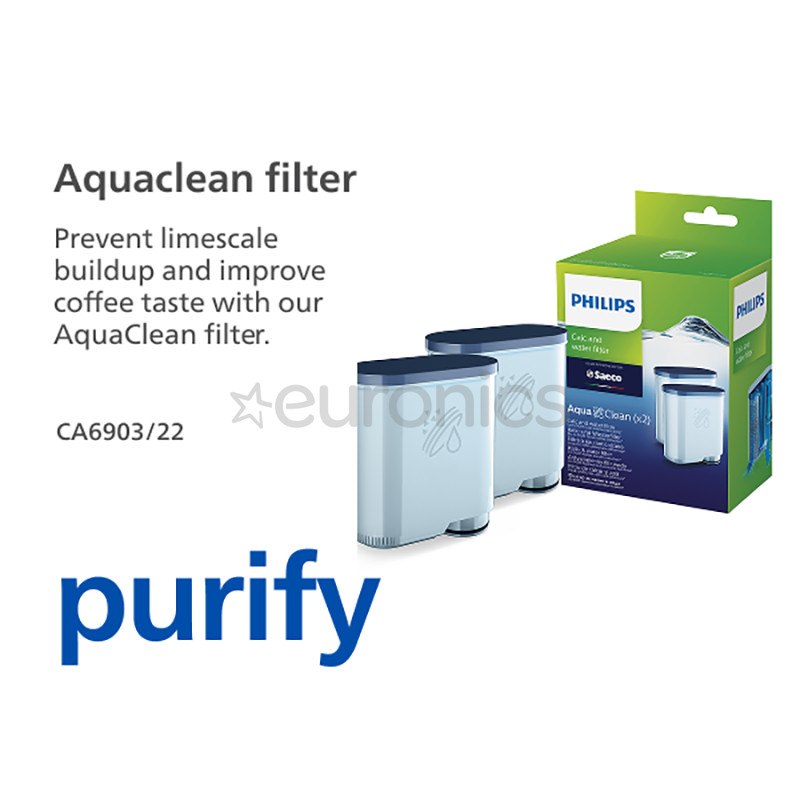 Philips Saeco AquaClean, 2 psc. - Calc and Water filter
