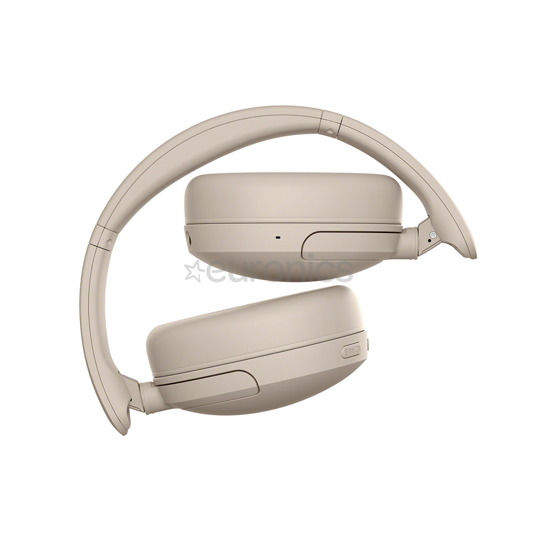 Sony WH-CH730N, aktīvā trokšņu slāpēšana, bēša - Bezvadu austiņas