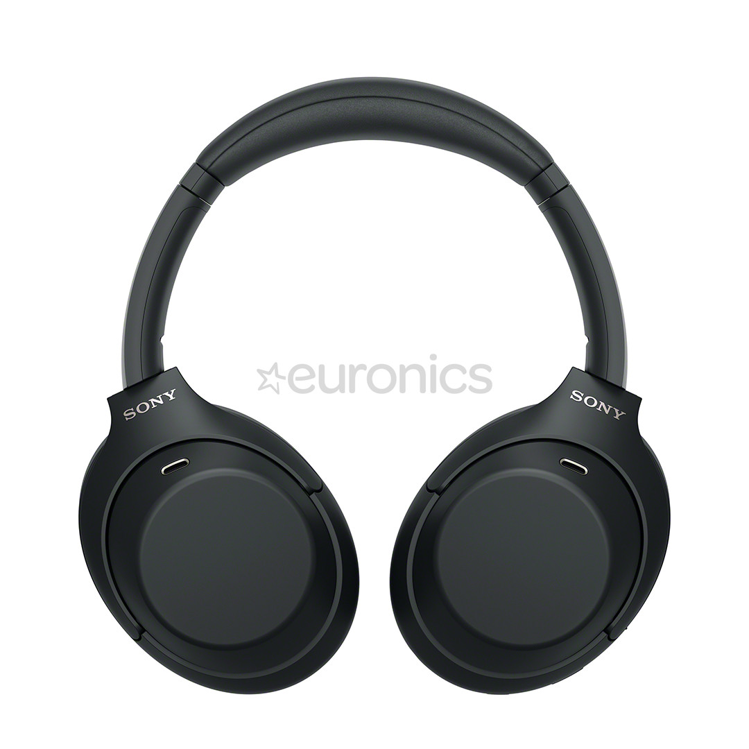 Sony WH-1000XM4C, noise cancelling, black - Wireless headphones