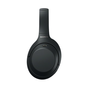 Sony WH-1000XM4C, noise cancelling, black - Wireless headphones