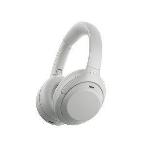 Sony WH-1000XM4C, шумоподавление, серебристый - Беспроводные наушники WH1000XM4CS.CE7