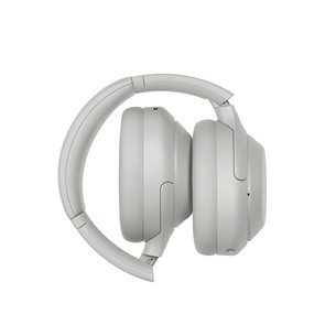 Sony WH-1000XM4C, шумоподавление, серебристый - Беспроводные наушники