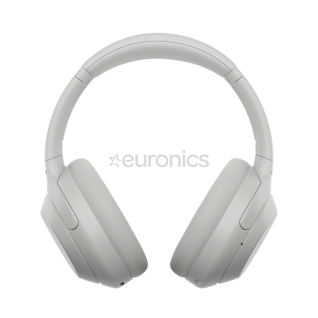 Sony WH-1000XM4C, шумоподавление, серебристый - Беспроводные наушники