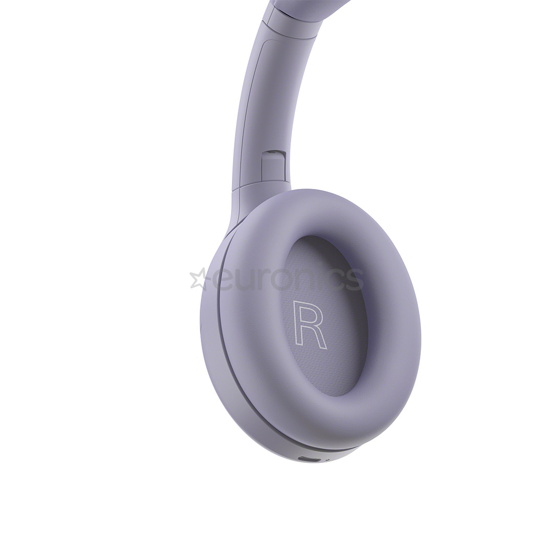 Sony WH-1000XM4C, trokšņu slāpēšana, lillā - Bezvadu austiņas
