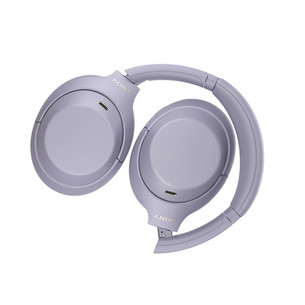 Sony WH-1000XM4C, trokšņu slāpēšana, lillā - Bezvadu austiņas