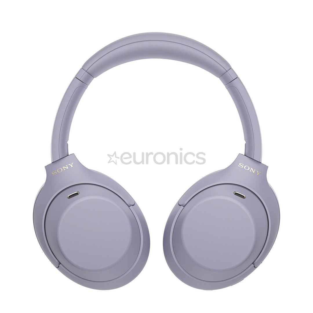 Sony WH-1000XM4C, trokšņu slāpēšana, lillā - Bezvadu austiņas