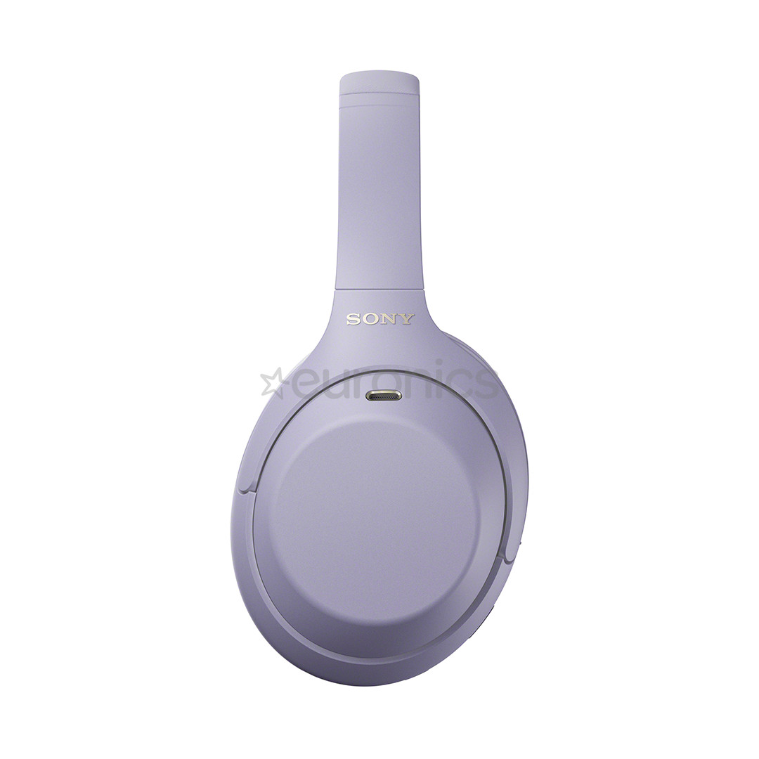 Sony WH-1000XM4C, trokšņu slāpēšana, lillā - Bezvadu austiņas