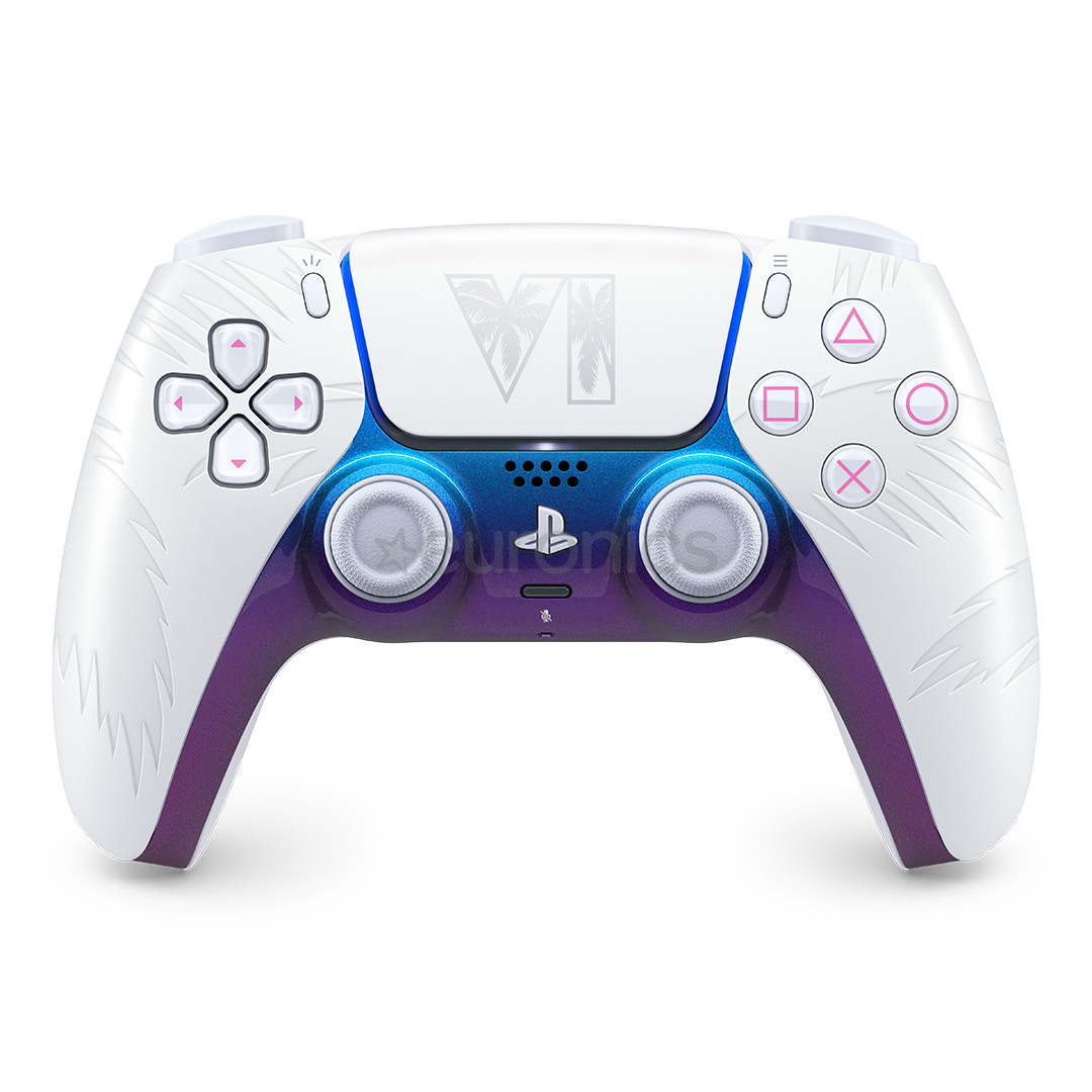 Sony DualSense Grand Theft Auto VI White Limited Edition, PlayStation 5, белый - Контроллер