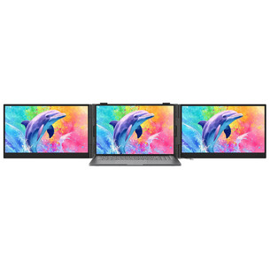 BlackView DCM8 Pro Dual Portable, 15,3'', WUXGA, USB-C, серый - Портативный монитор DCM8PRO