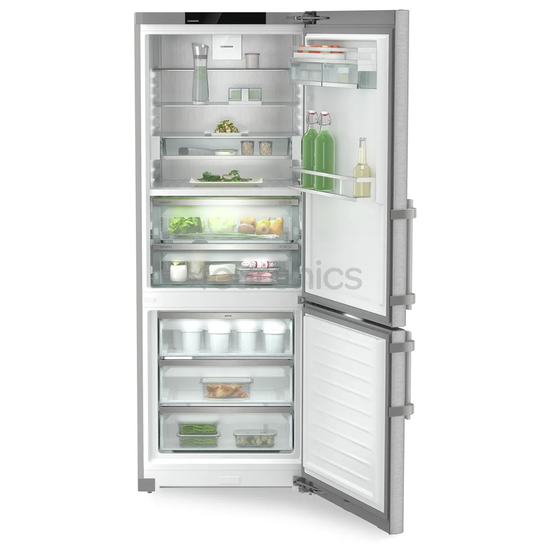 Liebherr prime BioFresh NoFrost, 473 L, height 202 cm, silver - Refrigerator