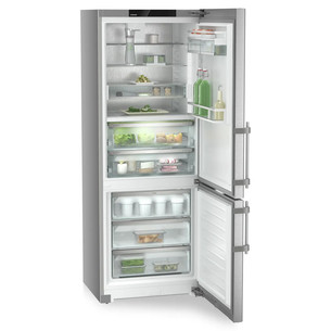 Liebherr prime BioFresh NoFrost, 473 L, height 202 cm, silver - Refrigerator