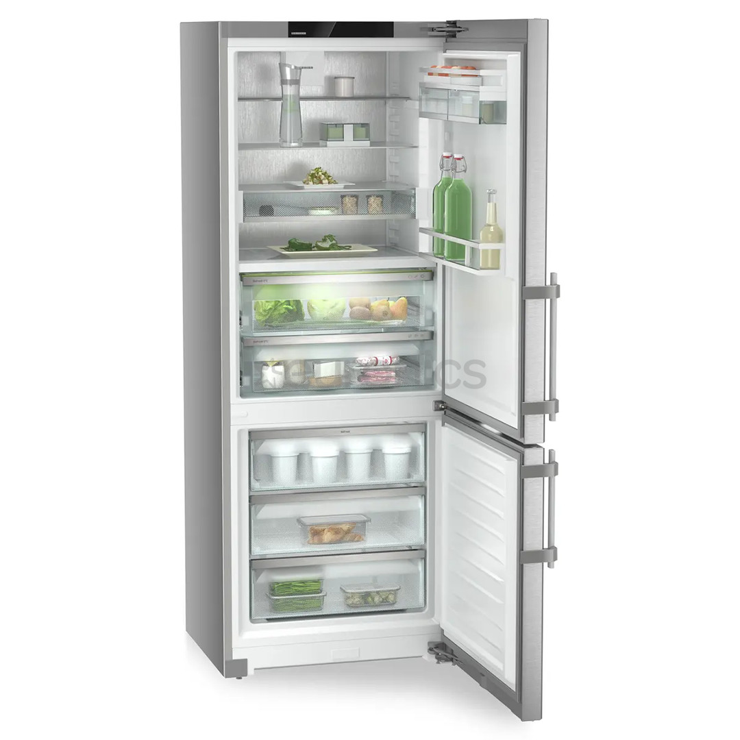 Liebherr prime BioFresh NoFrost, 473 L, height 202 cm, silver - Refrigerator