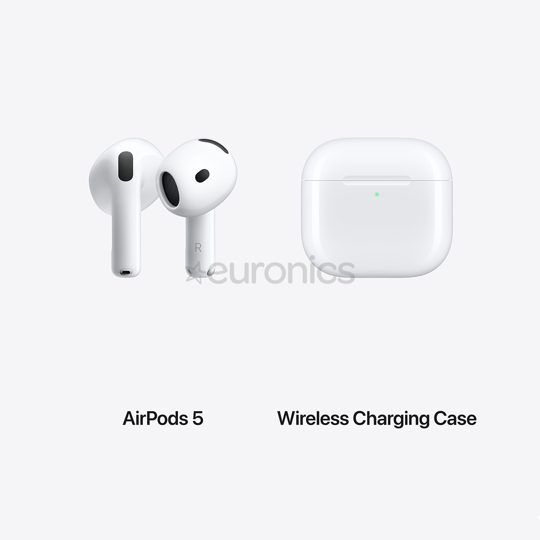 Apple AirPods 5, Wireless Charging Case, balta - Bezvadu austiņas