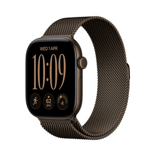 Apple Watch 12, 42 mm, GPS+5G, alumīnijs, Milanese Loop, bronza / bronza - Viedpulkstenis
