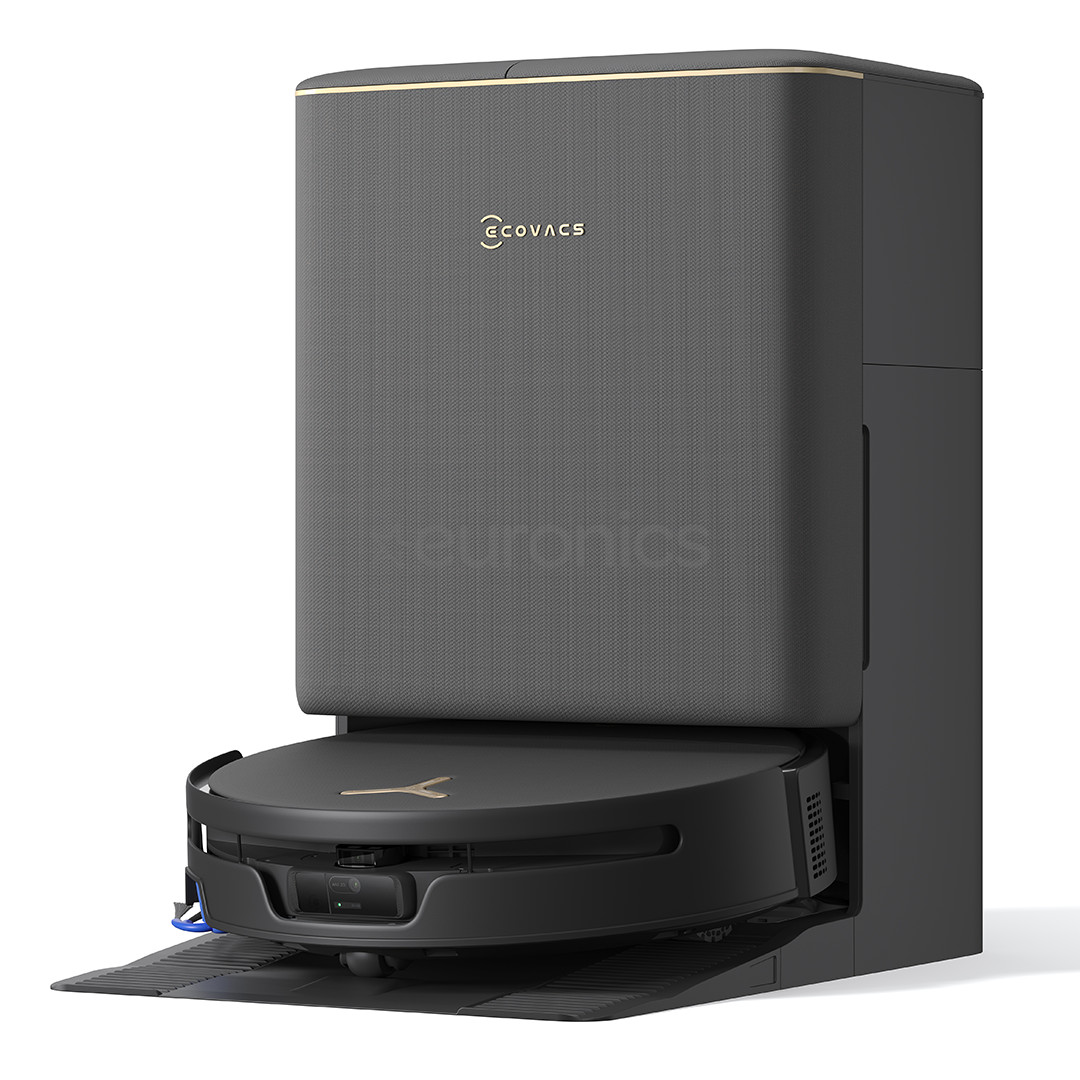 Ecovacs Deebot T90S Pro Omni, Wet & Dry, melna - Robots putekļu sūcējs