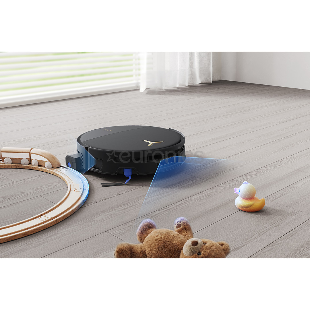 Ecovacs Deebot T90S Pro Omni, Wet & Dry, melna - Robots putekļu sūcējs