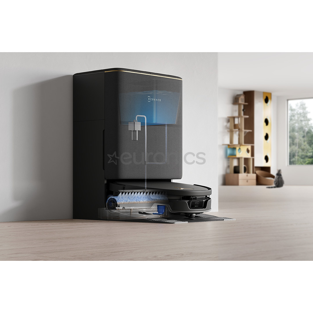 Ecovacs Deebot T90S Pro Omni, Wet & Dry, melna - Robots putekļu sūcējs