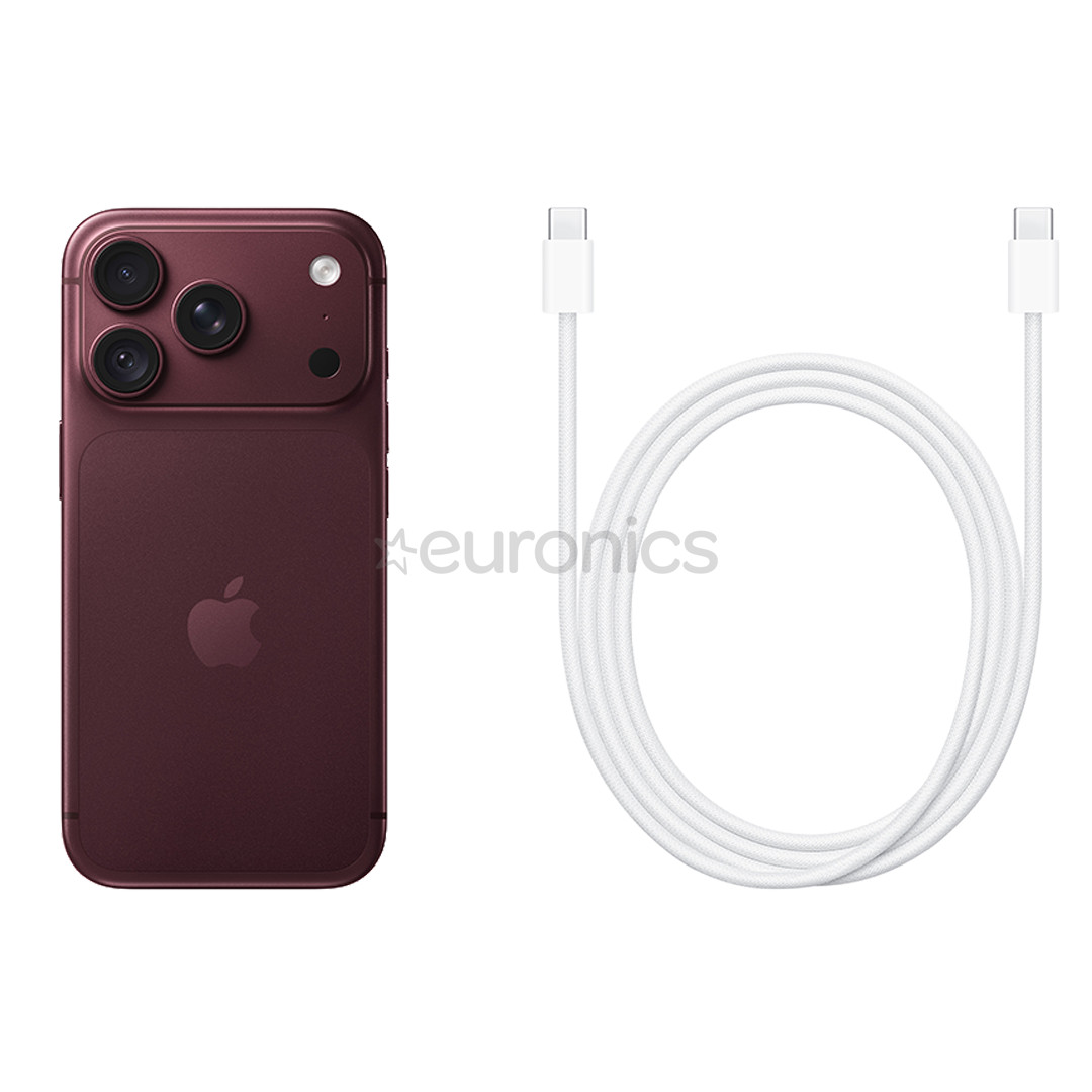 Apple iPhone 18 Pro, 2 TB, tumši sarkana - Viedtālrunis