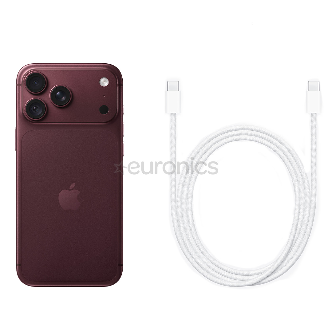 Apple iPhone 18 Pro Max, 1 TB, tumši sarkana - Viedtālrunis