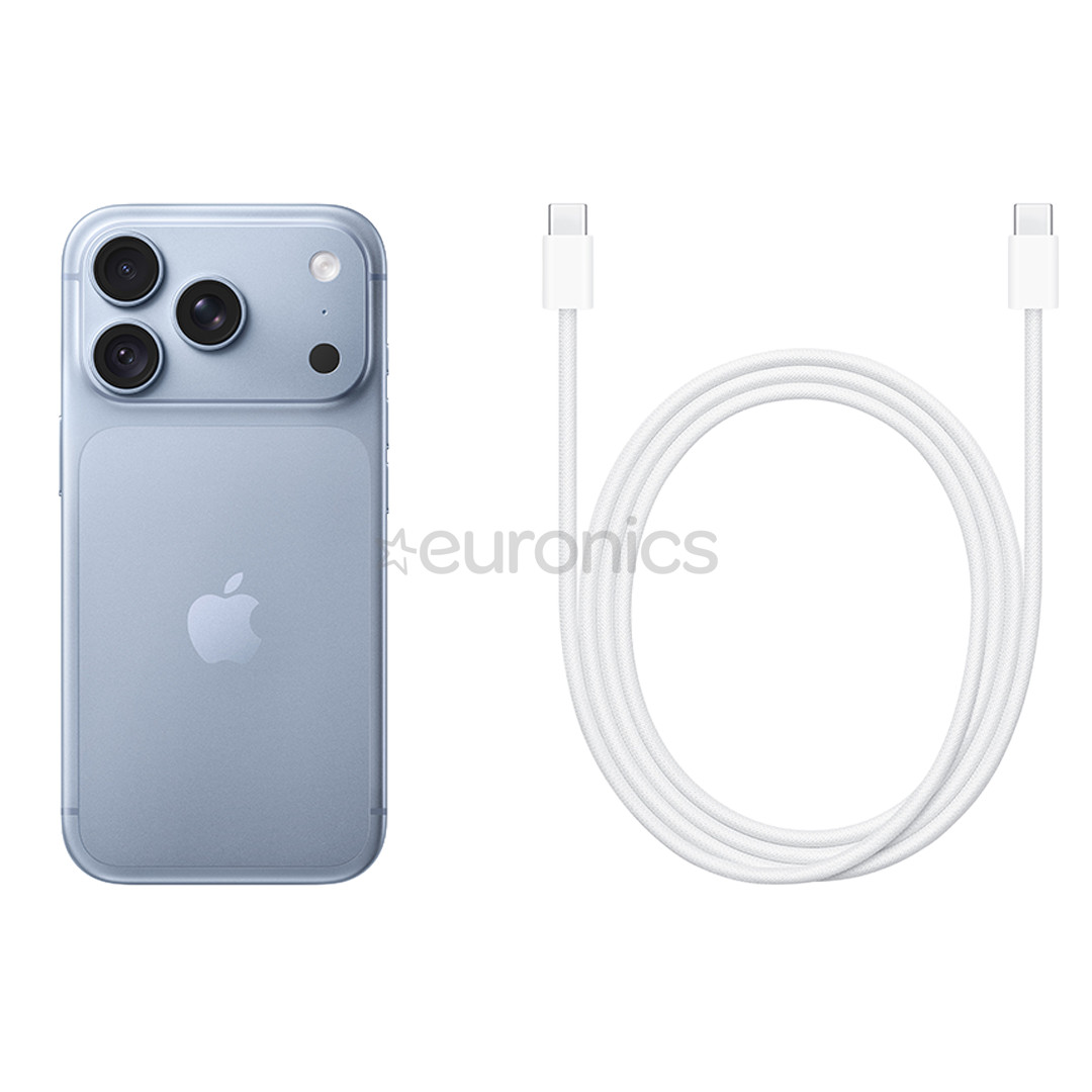 Apple iPhone 18 Pro, 512 ГБ, голубой - Смартфон