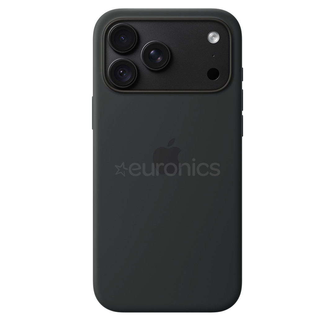 Apple Silicone Case with Magsafe, iPhone 18 Pro Max, melna - Apvalks viedtālrunim