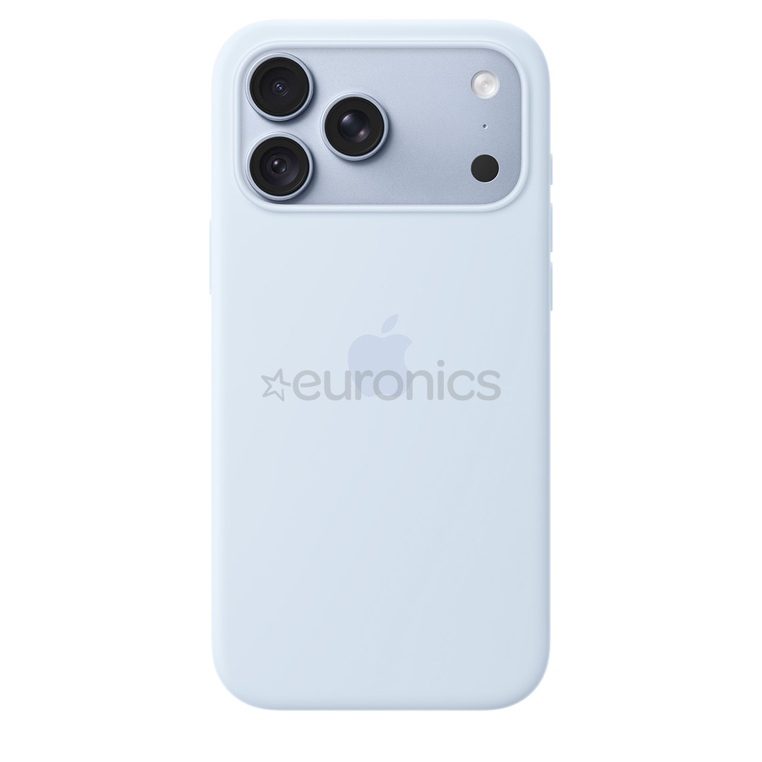 Apple Silicone Case with Magsafe, iPhone 18 Pro Max, голубой - Чехол