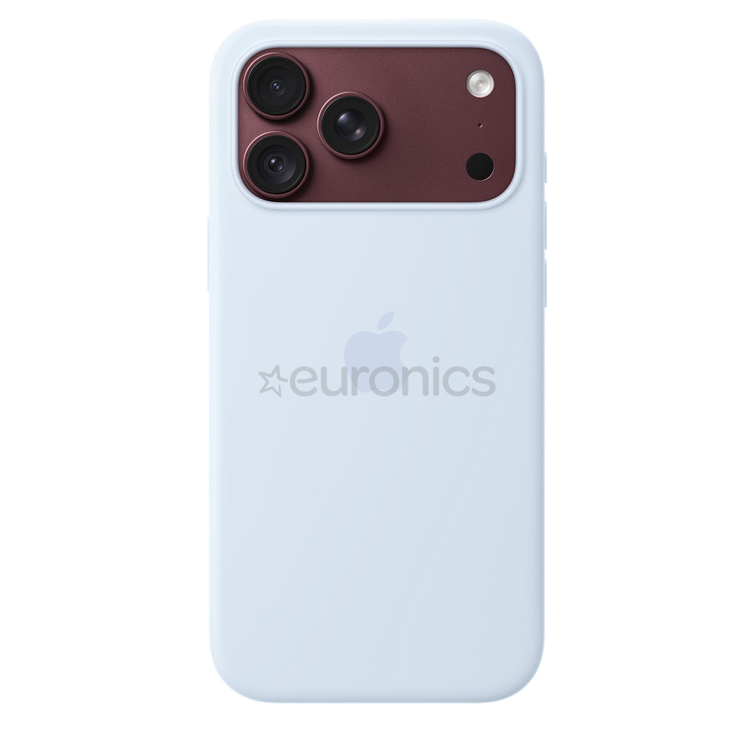 Apple Silicone Case with Magsafe, iPhone 18 Pro Max, голубой - Чехол