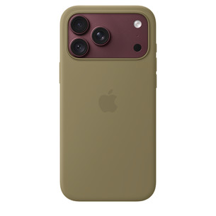 Apple Silicone Case with Magsafe, iPhone 18 Pro Max, olive - Case