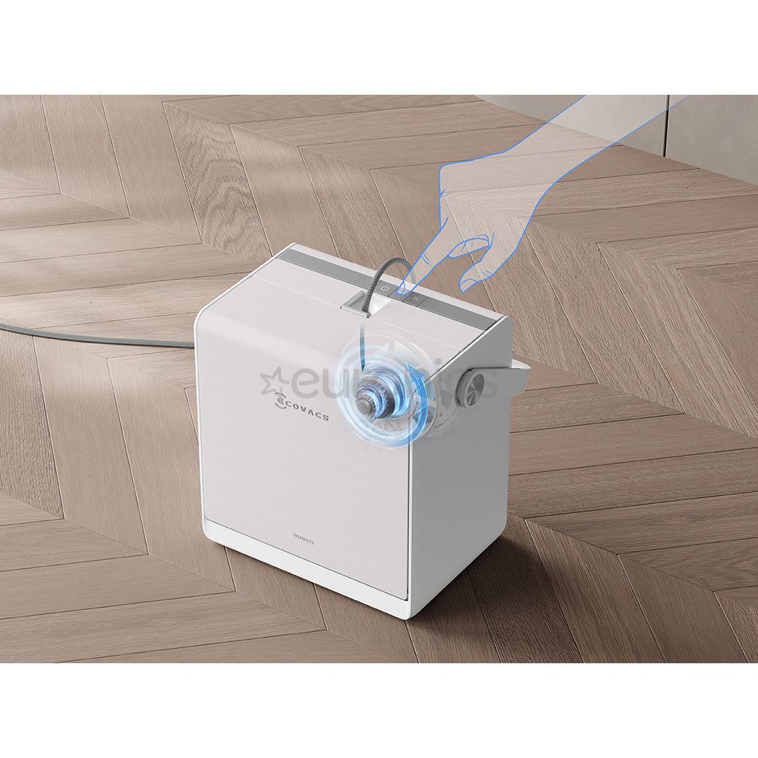 Ecovacs WINBOT W2S Pro Omni, balta/pelēka - Robots logu tīrītājs