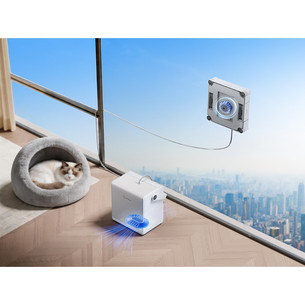 Ecovacs WINBOT W2S Pro Omni, balta/pelēka - Robots logu tīrītājs