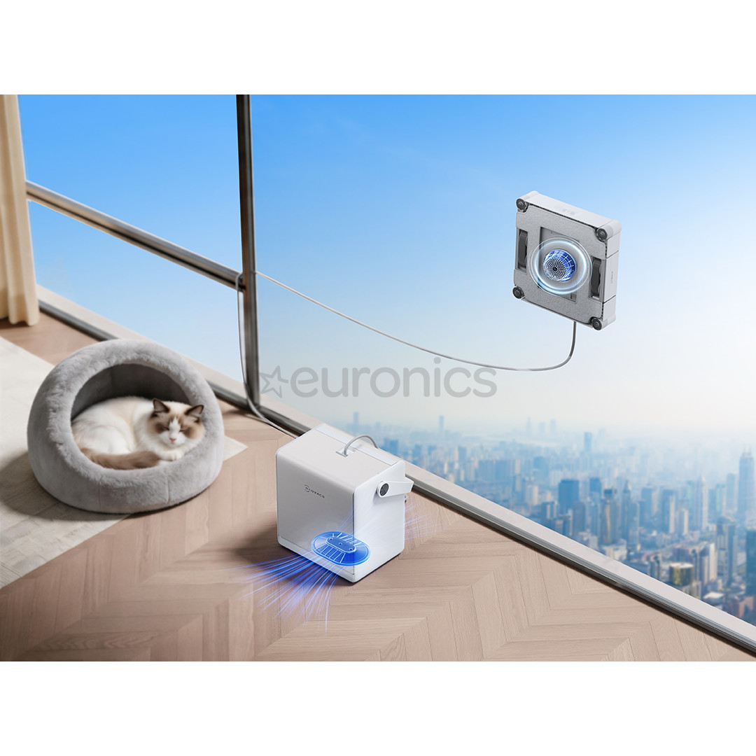Ecovacs WINBOT W2S Pro Omni, balta/pelēka - Robots logu tīrītājs