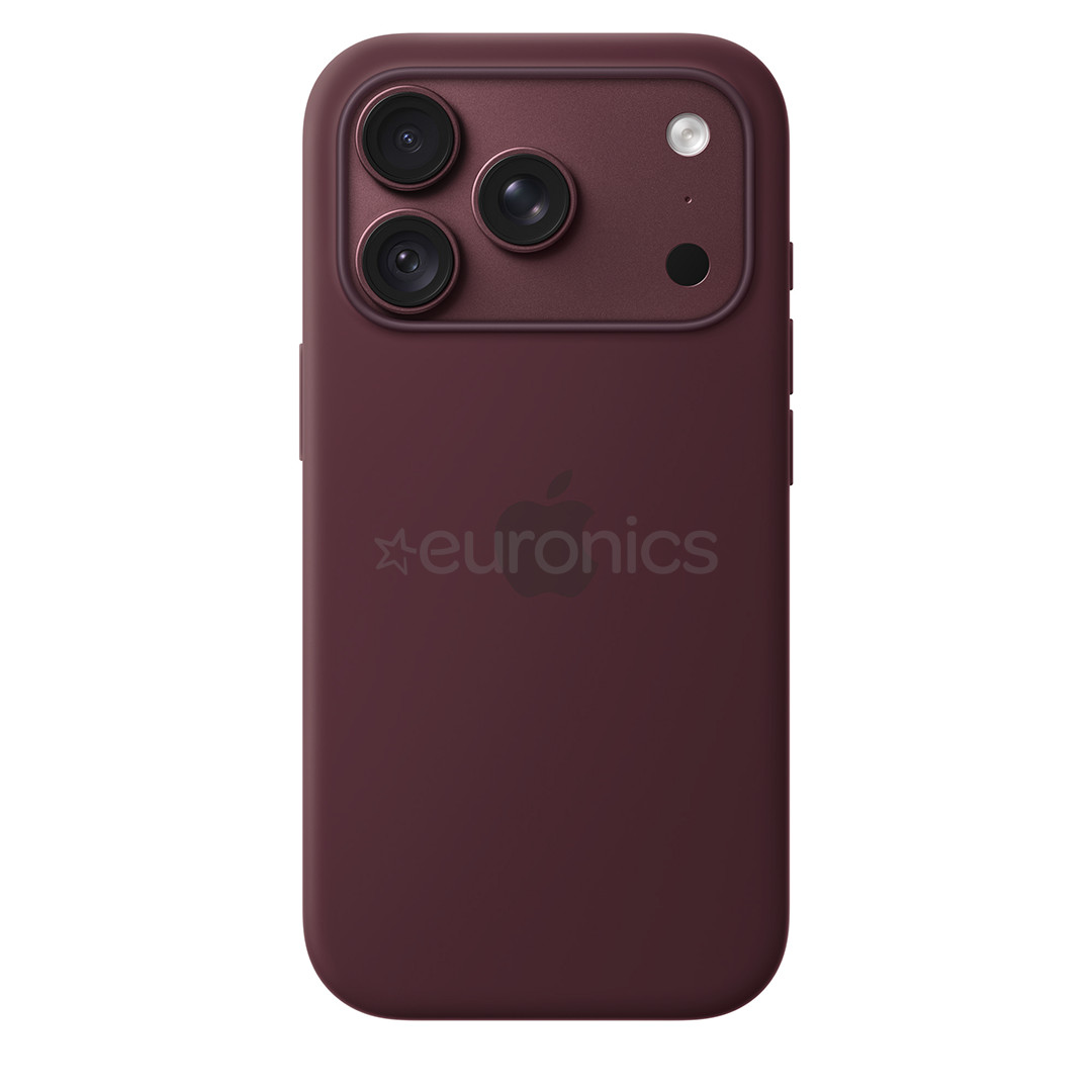 Apple Silicone Case with Magsafe, iPhone 18 Pro, burgundy - Case
