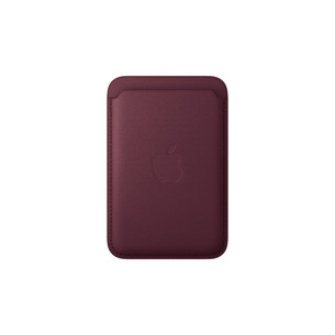 Apple FineWoven Wallet, Magsafe, темно-красный - Кредитница MK9H4ZM/A