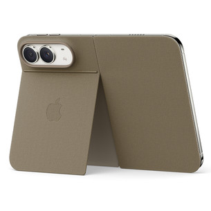 Apple iPhone Duo Folio with Kickstand, gaiši brūna - Apvalks viedtālrunim MKR64ZM/A