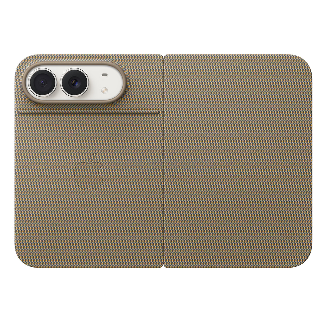 Apple iPhone Duo Folio with Kickstand, gaiši brūna - Apvalks viedtālrunim