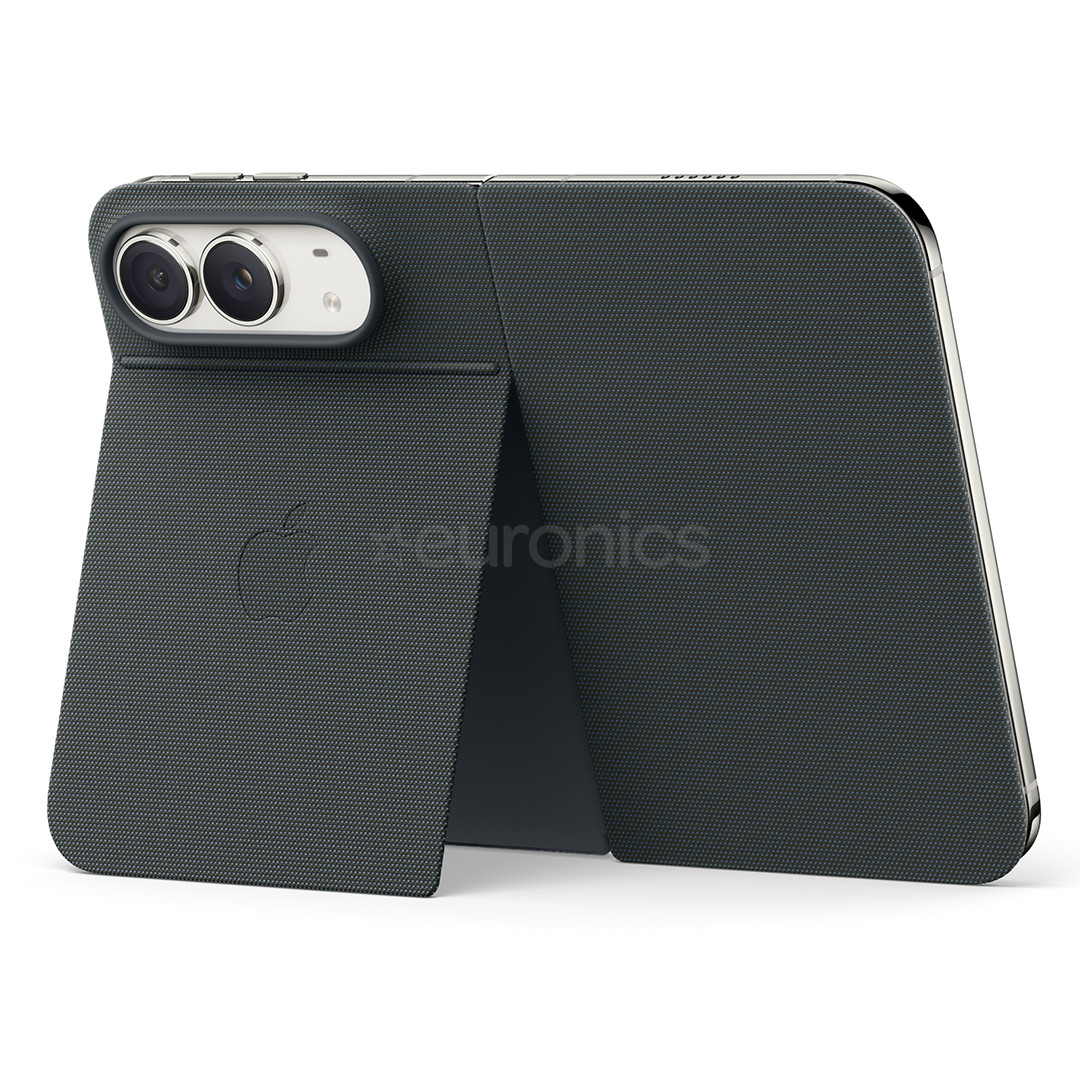 Apple iPhone Duo Folio with Kickstand, tumši zila - Apvalks viedtālrunim