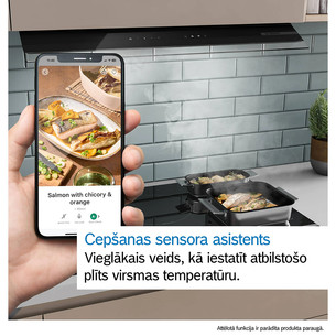 Bosch Series 6, width 59.2 cm, frameless, matte black - Built-in induction hob