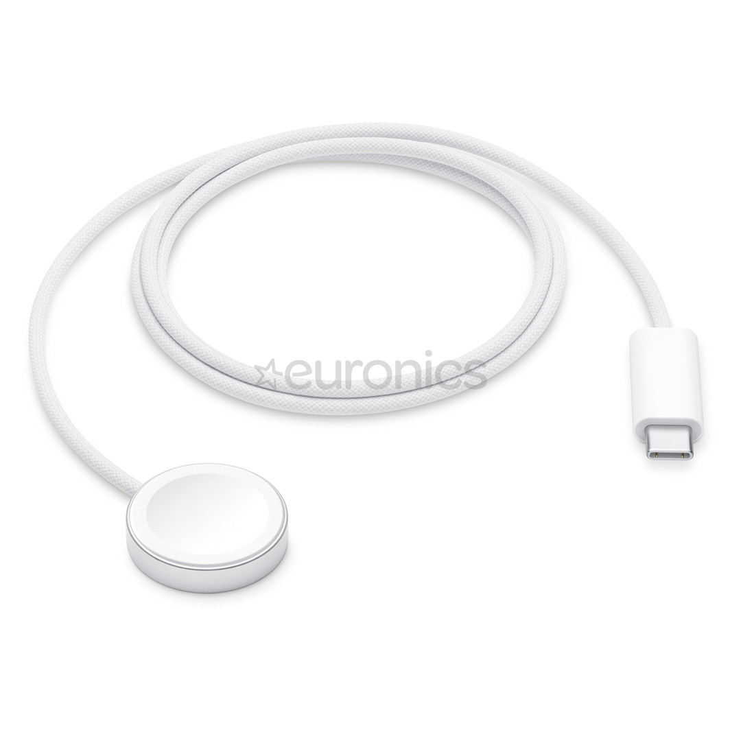 Apple Watch Magnetic Fast Charger, USB-C, 1 м, белый - Зарядное устройство