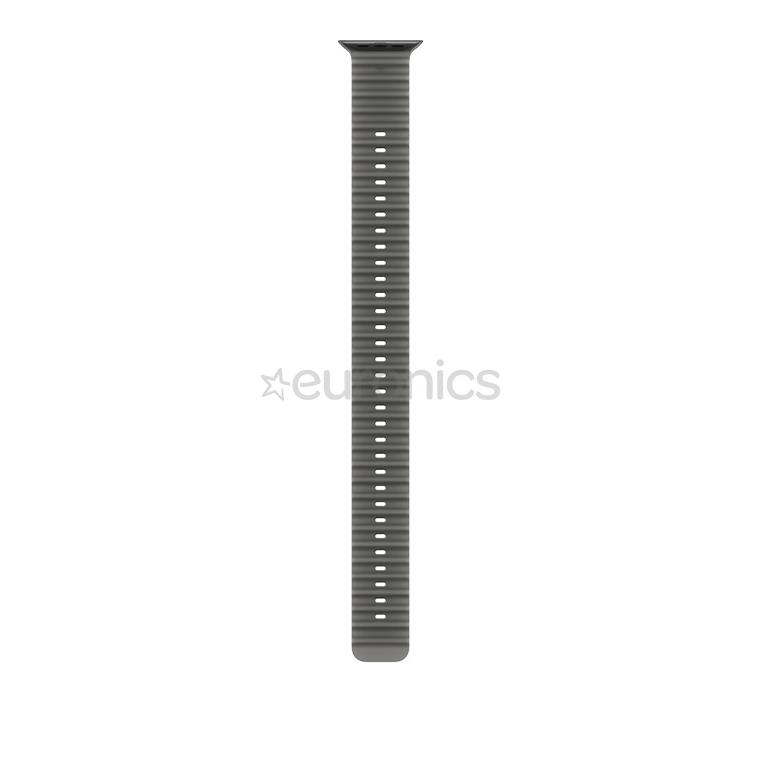 Apple Ocean Band Extension, 49 mm, melna titāna / caurspīdīgi melna - Siksniņas pagarinājums pulkstenim