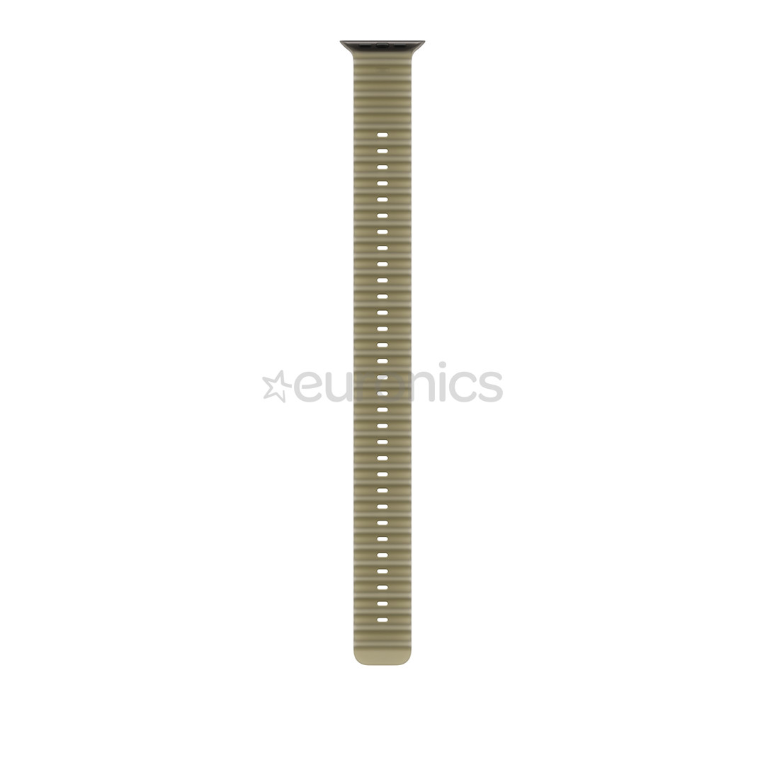 Apple Ocean Band Extension, 49 mm, melna titāna / caurspīdīgi zaļa - Siksniņas pagarinājums pulkstenim