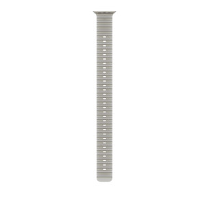 Apple Ocean Band Extension, 49 mm, dabīga titāna / caurspīdīgi pelēka - Siksniņas pagarinājums pulkstenim MK7L4ZM/A