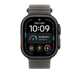 Apple Ocean Band, 49 mm, melna titāna / caurspīdīgi melna - Siksniņa pulkstenim