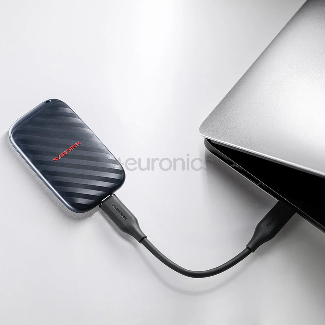 SanDisk Portable Drive, 1 ТБ, черный - Внешний накопитель SSD