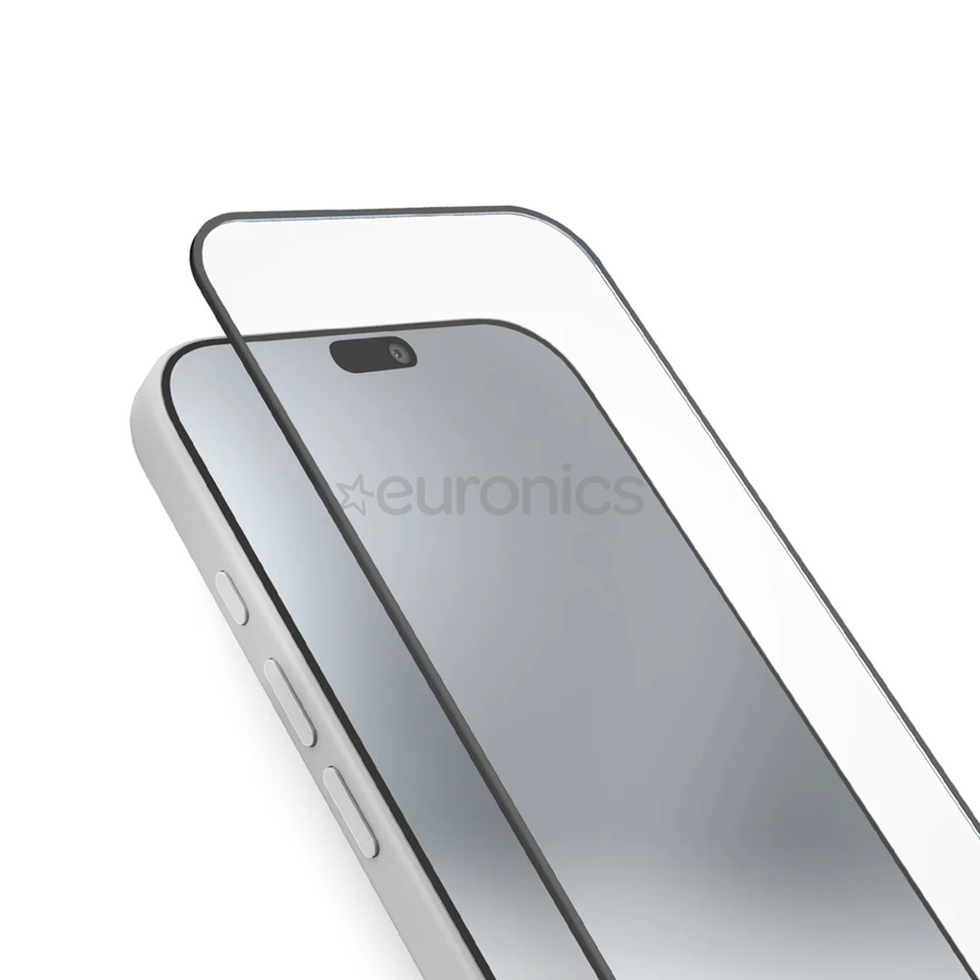 SBS Full Cover Glass, iPhone 18 Pro, melna - Ekrāna aizsargs viedtālrunim