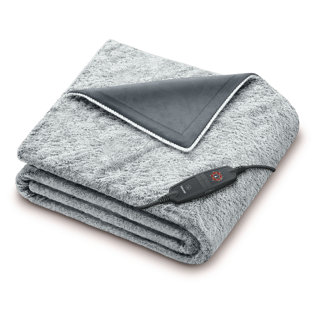 Beurer HD 75 Nordic Grey, 180 x 130 cm, grey - Heated overblanket